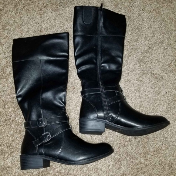 *NEW* Arizona Denver Black Size 9 Boots - Picture 2 of 4